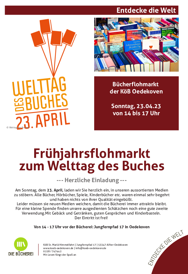 Frühjahrsflohmarkt